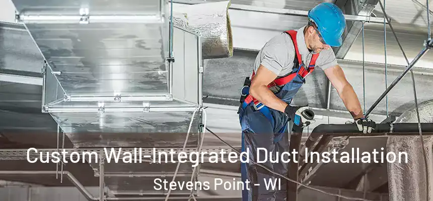  Custom Wall-Integrated Duct Installation Stevens Point - WI